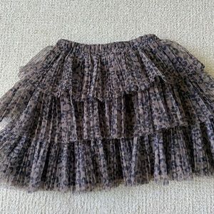 Zara Kids leopard print skirt. Size 8